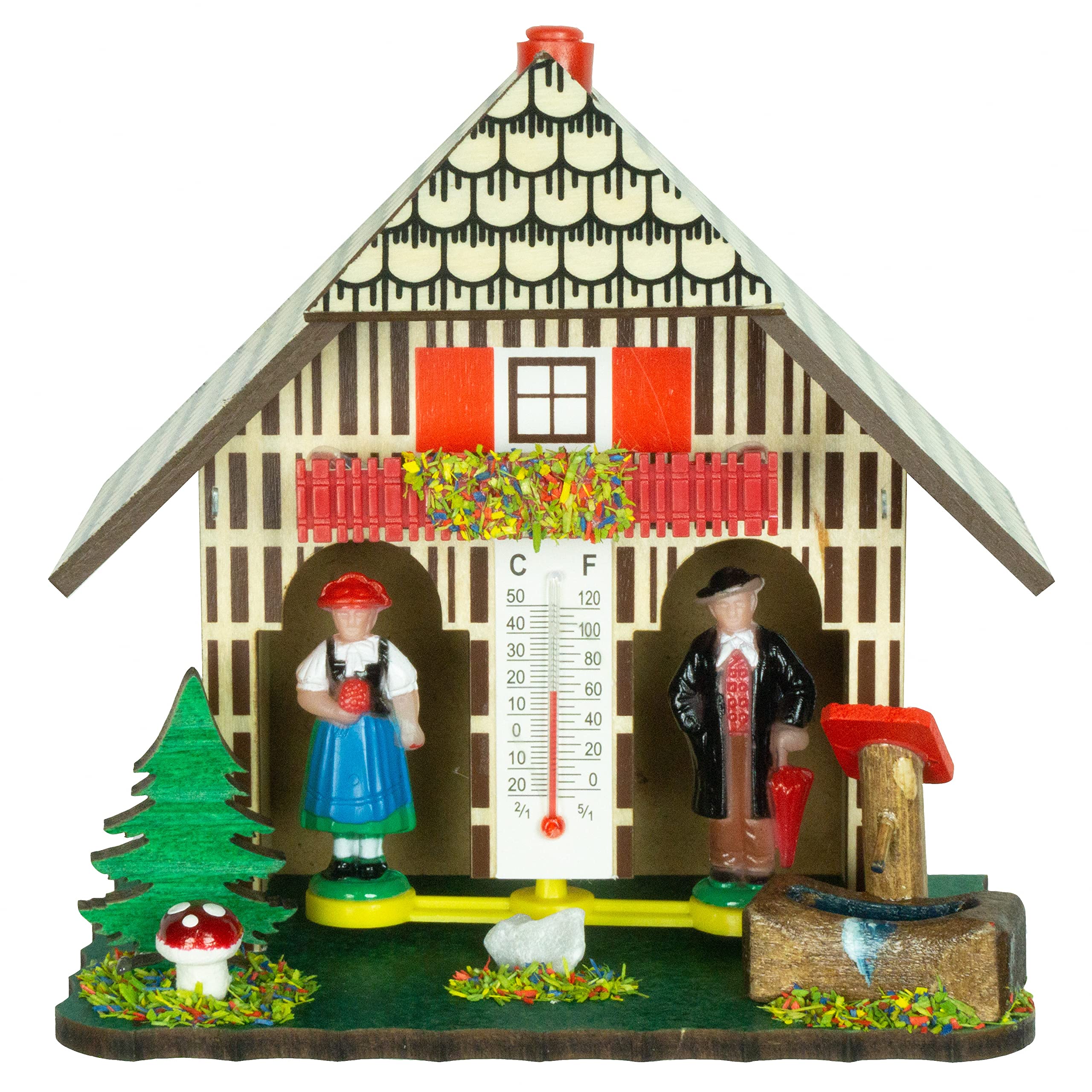 Trenkle German Black Forest Weather House TU 801 : Amazon.ca